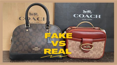 how to identify a fake coach handbag